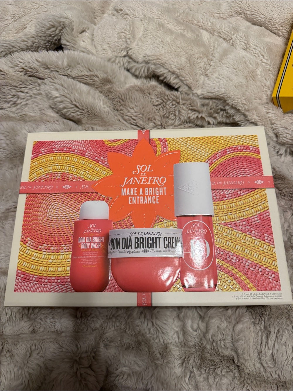 Sol de Janeiro Bom Dia Bright Cream Set - Coral & Yellow Accents